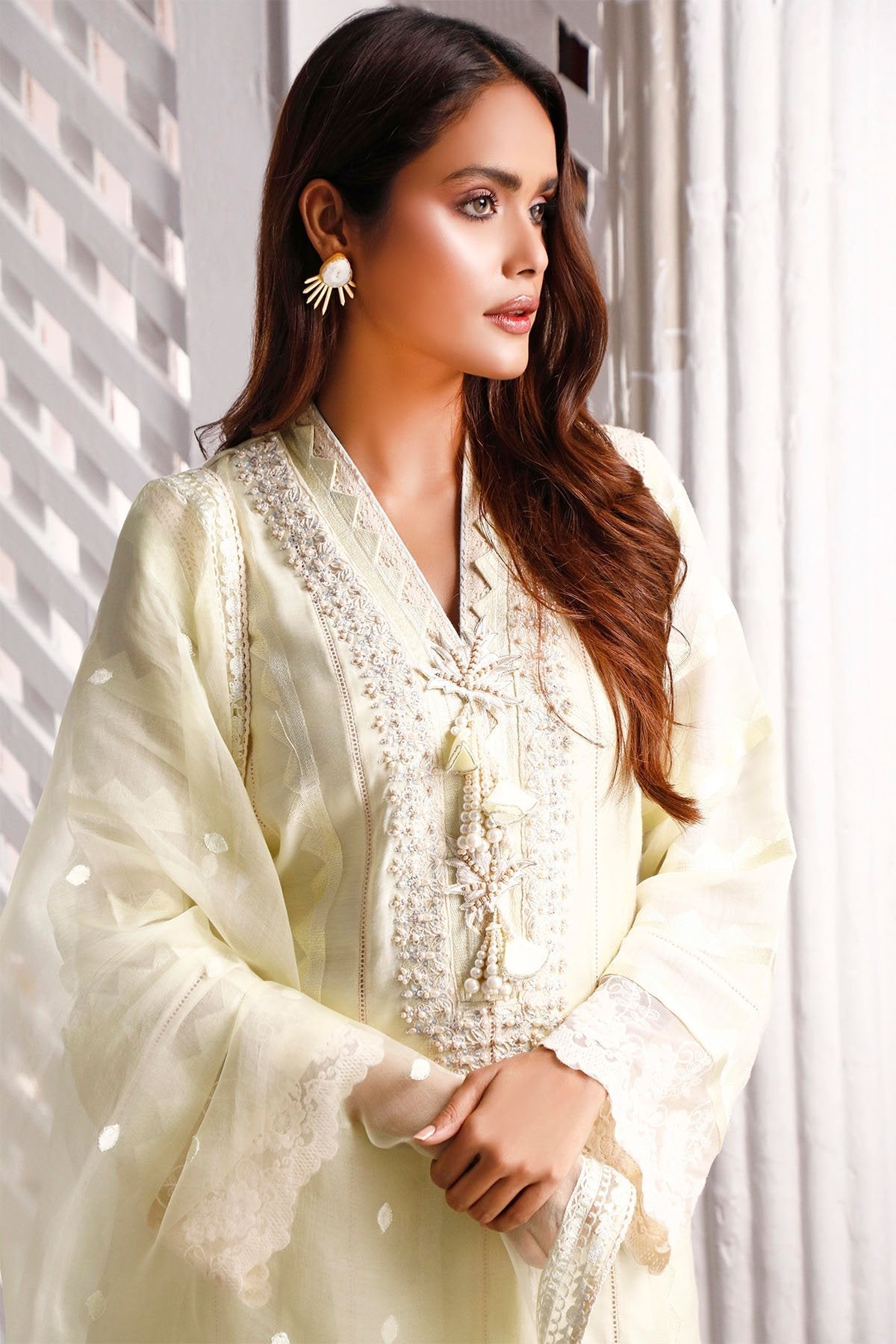 Sana Abbas | Luxury Pret | Orzala by Sana Abbas - Designer Dress - Type: Ladies Clothes - Available at Libayah - 100% Original