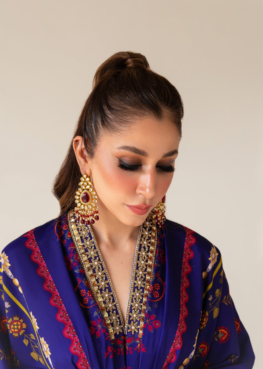Sammy K | Bahar Formals | BASANTI GULAAB by Sammy K - Designer Dress - Type: Ladies Clothes - Available at Libayah - 100% Original