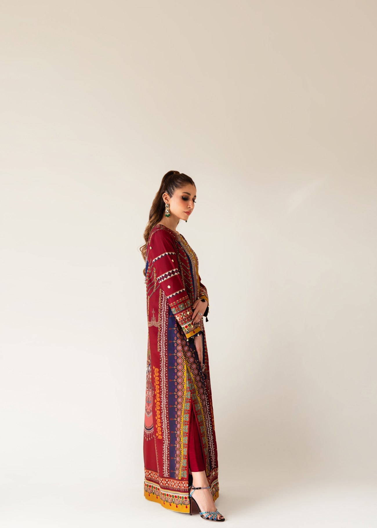 Sammy K | Bahar Formals | RANGEEN by Sammy K - Designer Dress - Type: Ladies Clothes - Available at Libayah - 100% Original