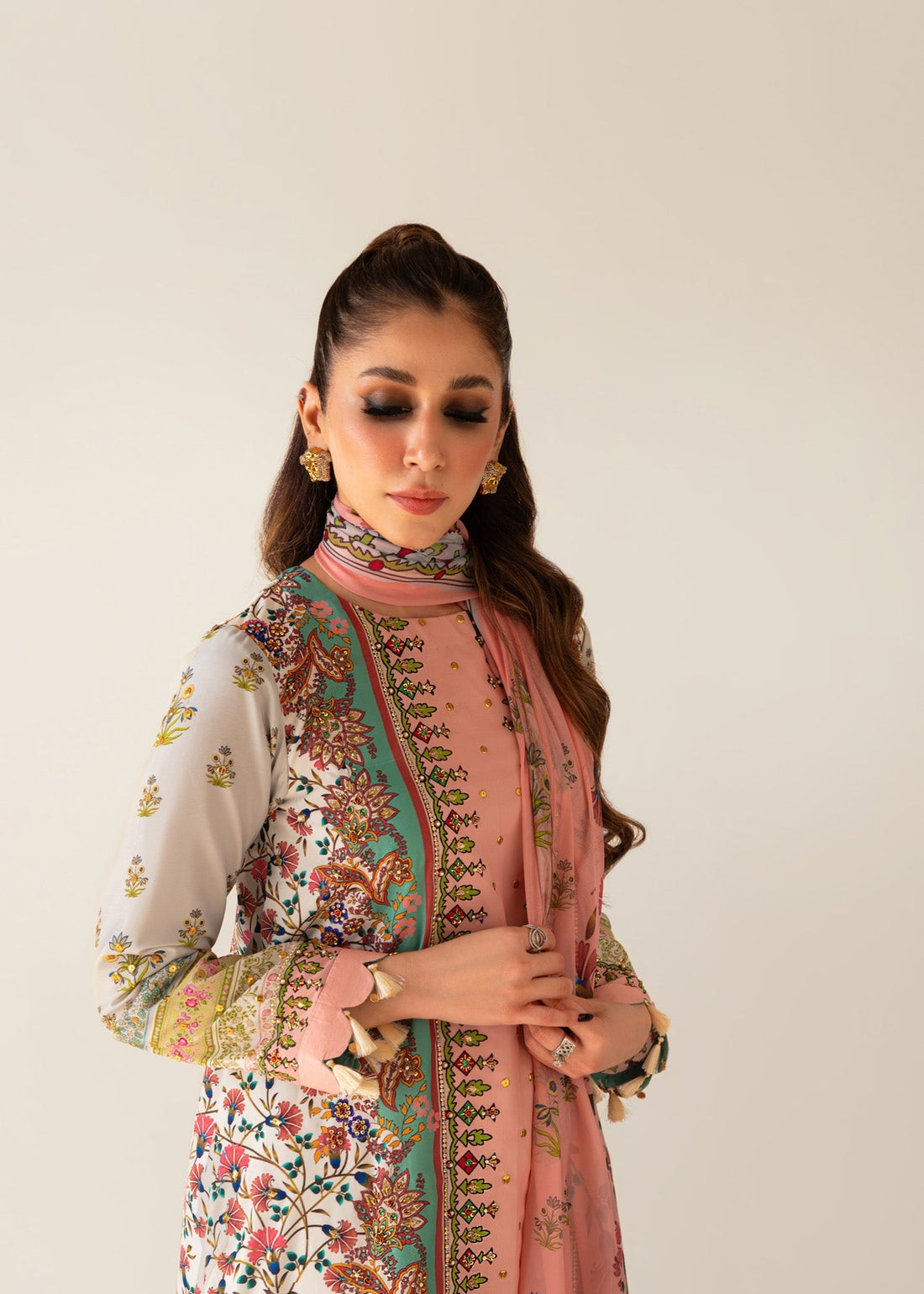 Sammy K | Bahar Formals | GUL E QASADI by Sammy K - Designer Dress - Type: Ladies Clothes - Available at Libayah - 100% Original