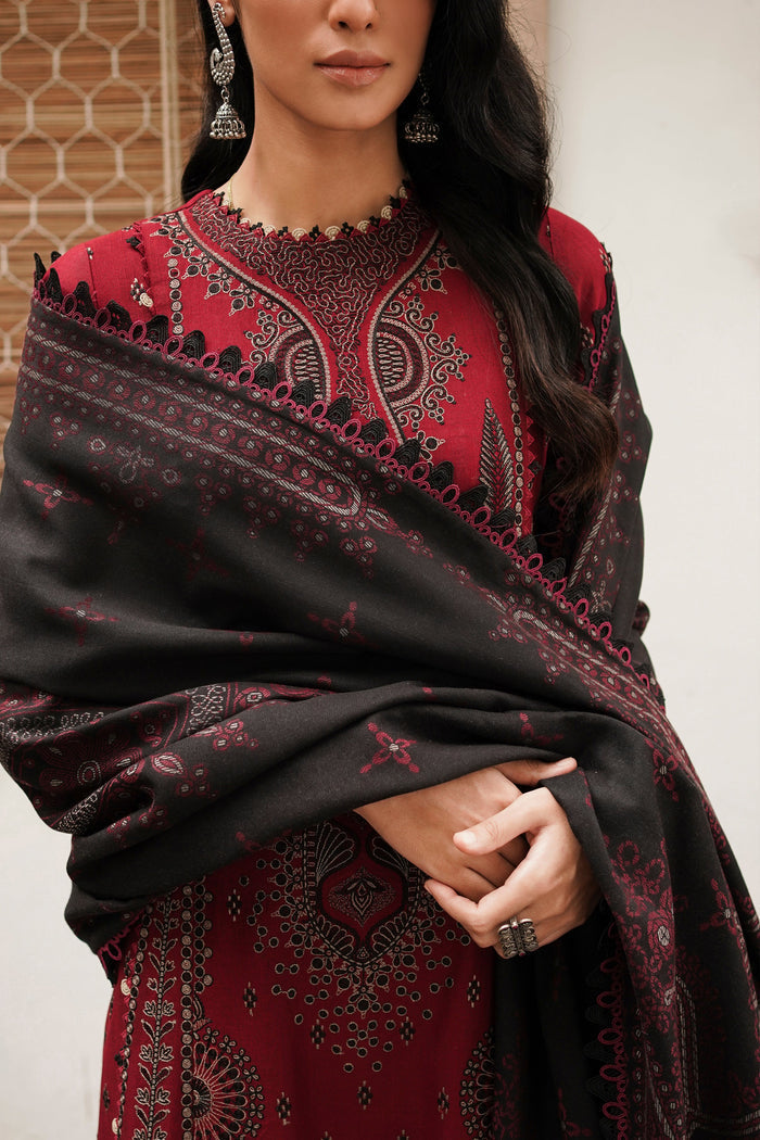 Jazmin | Winter Edition 24 | SLUB KHADDAR UW-0075 by Jazmin - Designer Dress - Type: Luxury - Available at Libayah - 100% Original