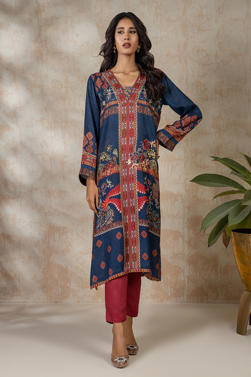 Shamaeel Ansari | Daily Pret Wear | ECK-23 by Shamaeel Ansari - Designer Dress - Type: Ladies Clothes - Available at Libayah - 100% Original