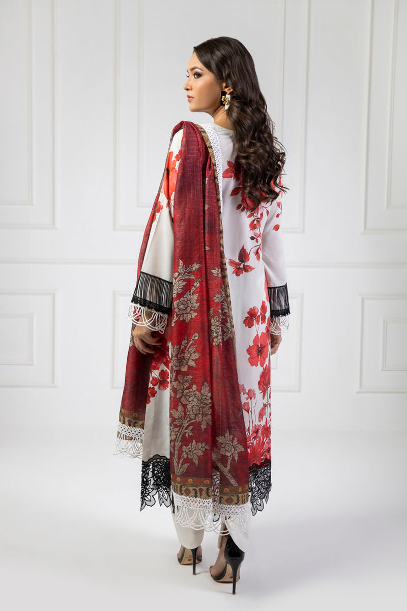 Shamaeel Ansari | Lawn 24 | LV114 by Shamaeel Ansari - Designer Dress - Type: Ladies Clothes - Available at Libayah - 100% Original