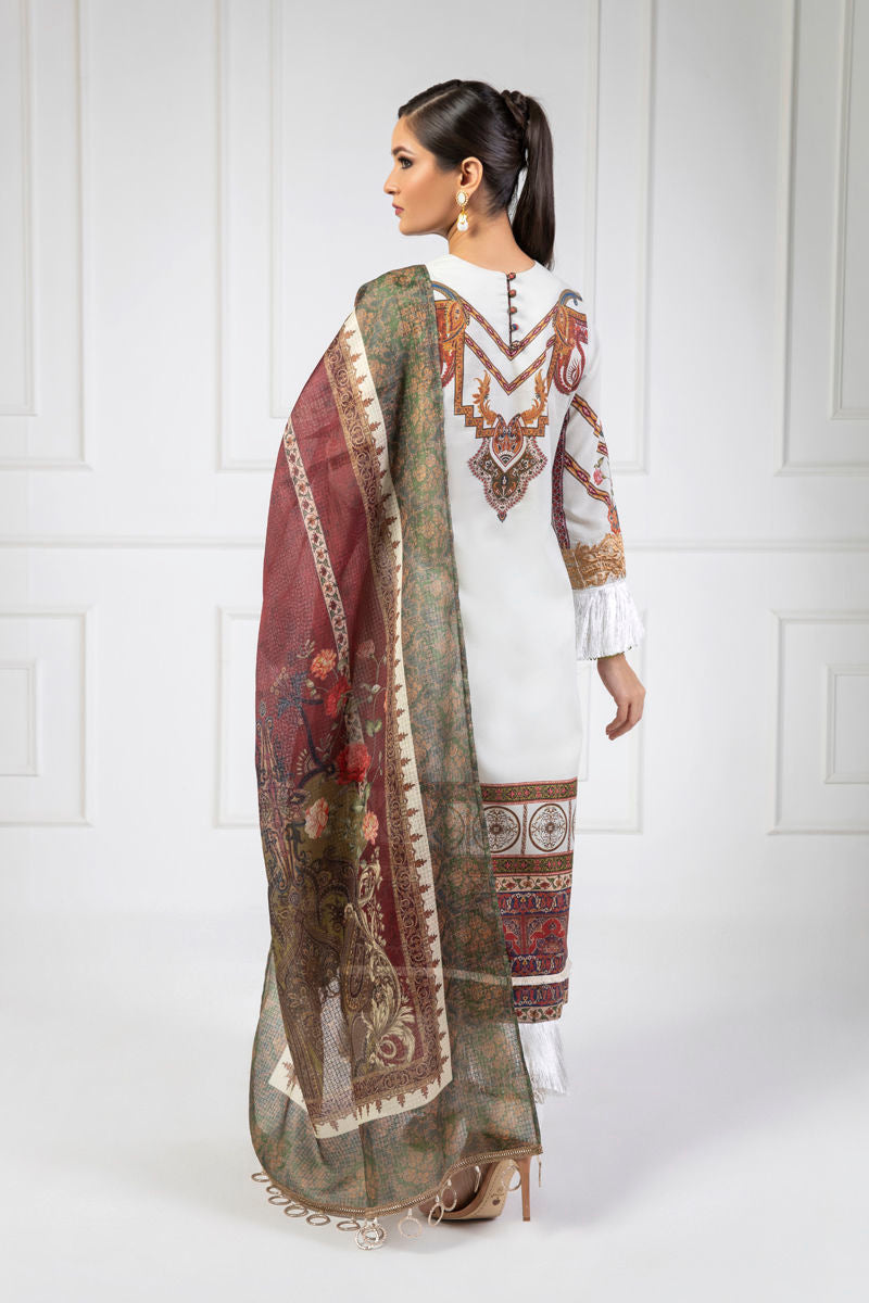 Shamaeel Ansari | Lawn 24 | LV11 by Shamaeel Ansari - Designer Dress - Type: Ladies Clothes - Available at Libayah - 100% Original