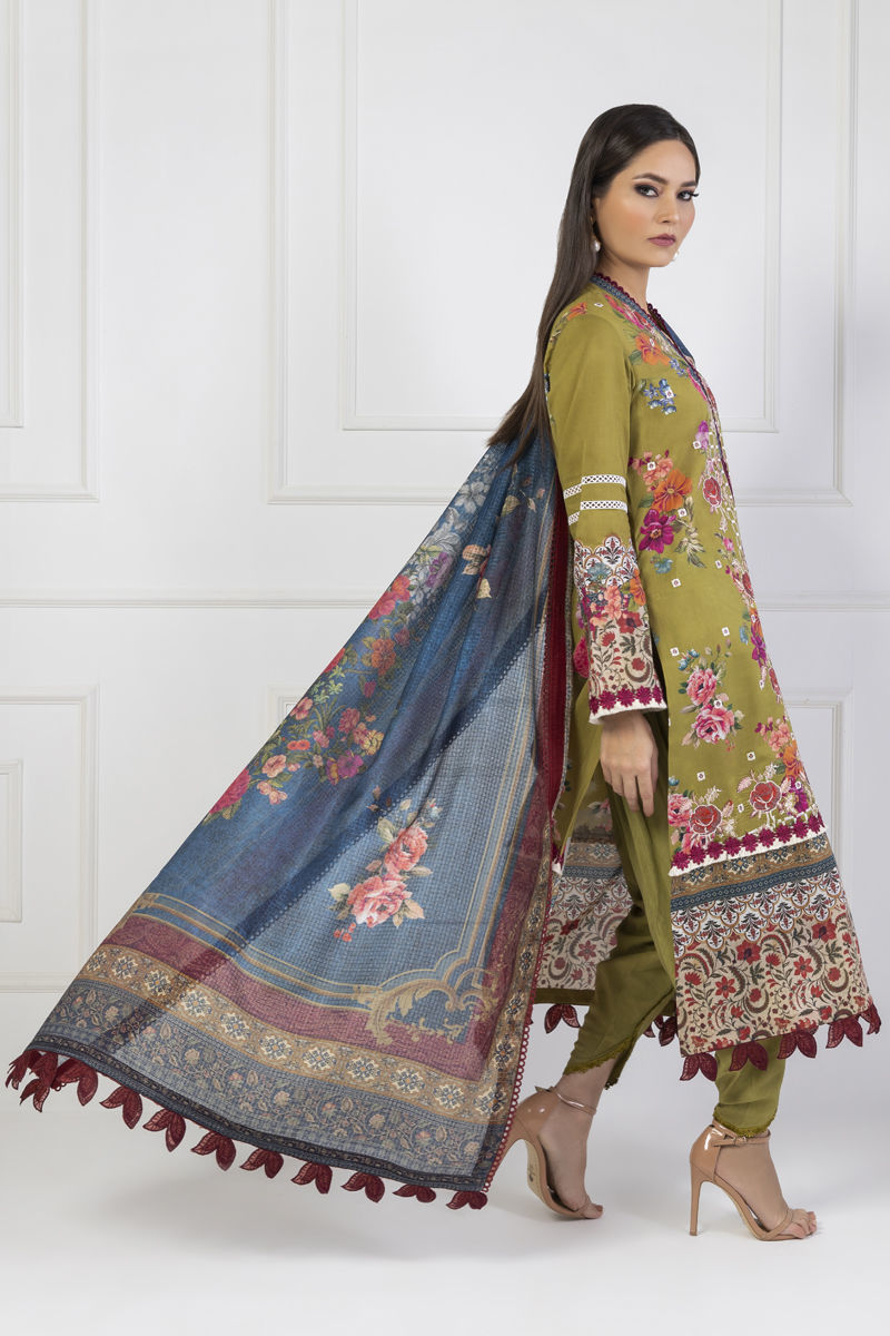 Shamaeel Ansari | Lawn 24 | LV116 by Shamaeel Ansari - Designer Dress - Type: Ladies Clothes - Available at Libayah - 100% Original