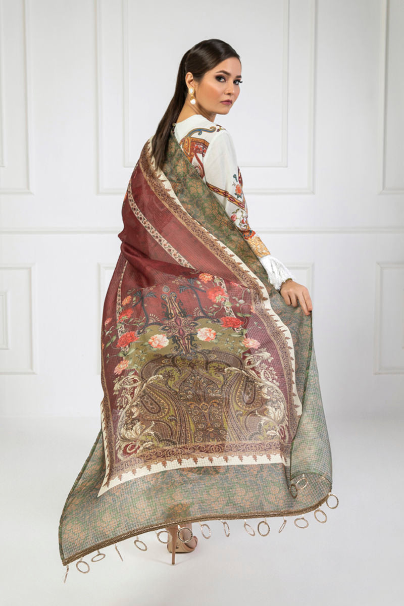 Shamaeel Ansari | Lawn 24 | LV11 by Shamaeel Ansari - Designer Dress - Type: Ladies Clothes - Available at Libayah - 100% Original