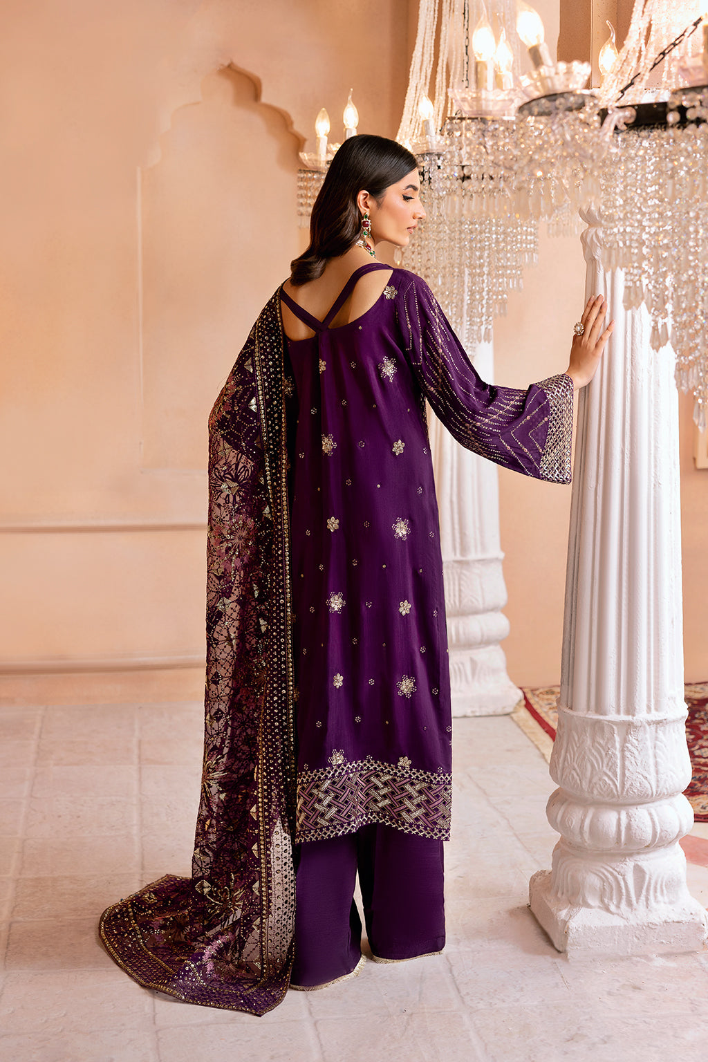 Ramsha | Shehnai Formals | SS-104 by Ramsha - Designer Dress - Type: Ladies Clothes - Available at Libayah - 100% Original