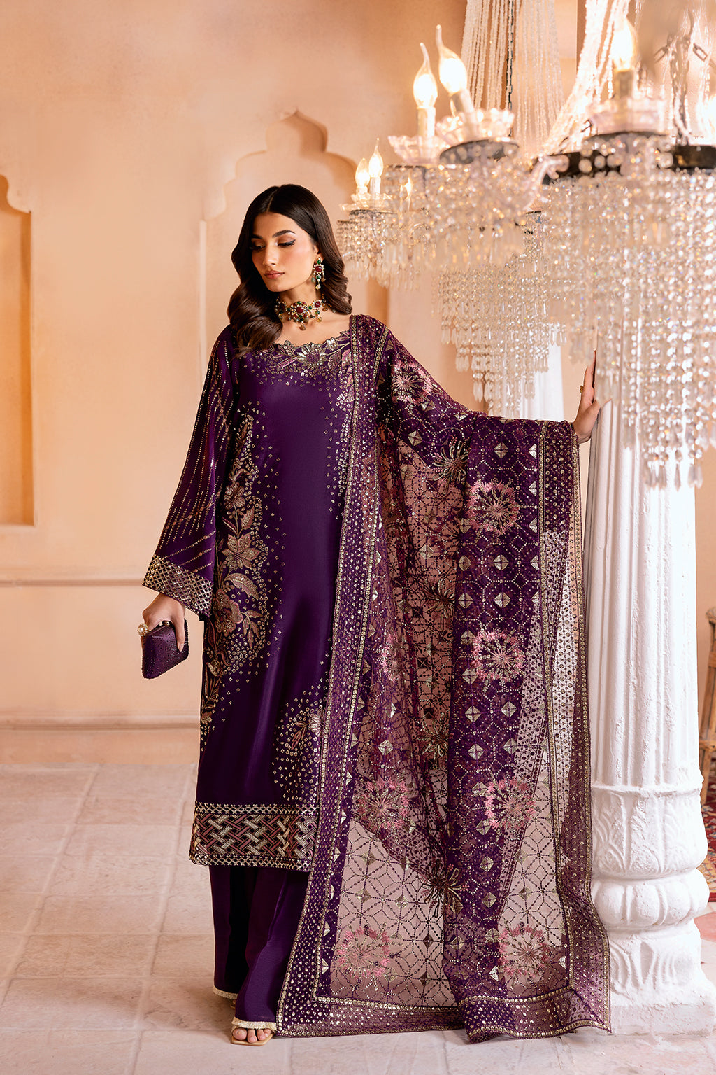Ramsha | Shehnai Formals | SS-104 by Ramsha - Designer Dress - Type: Ladies Clothes - Available at Libayah - 100% Original