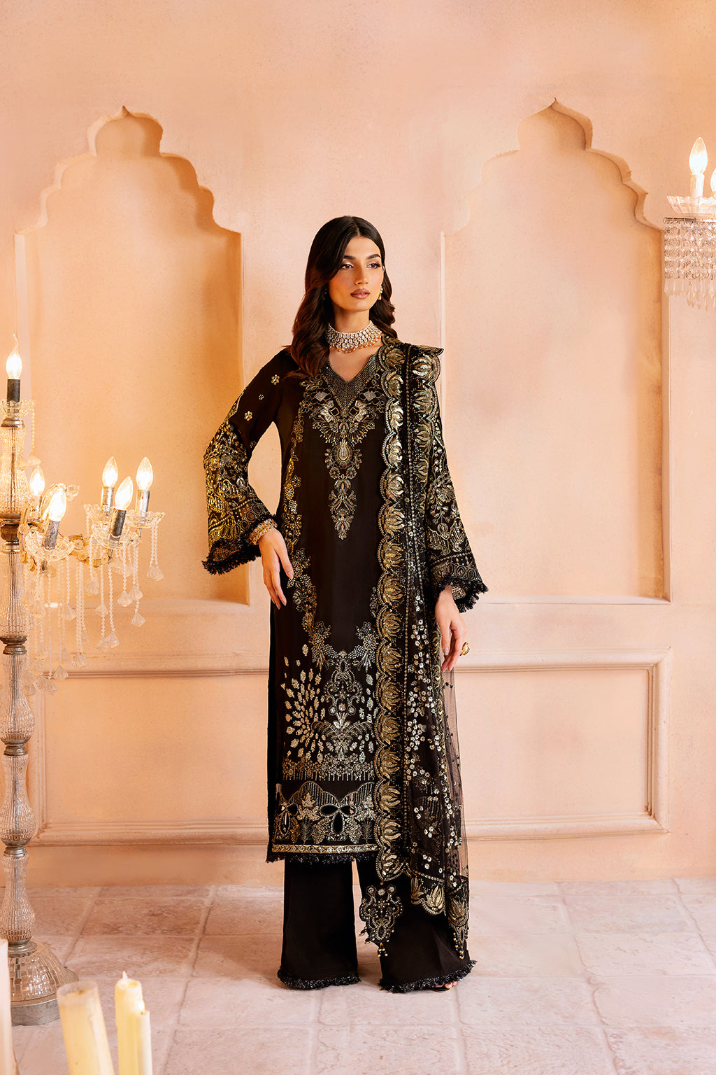 Ramsha | Shehnai Formals | SS-105 by Ramsha - Designer Dress - Type: Ladies Clothes - Available at Libayah - 100% Original