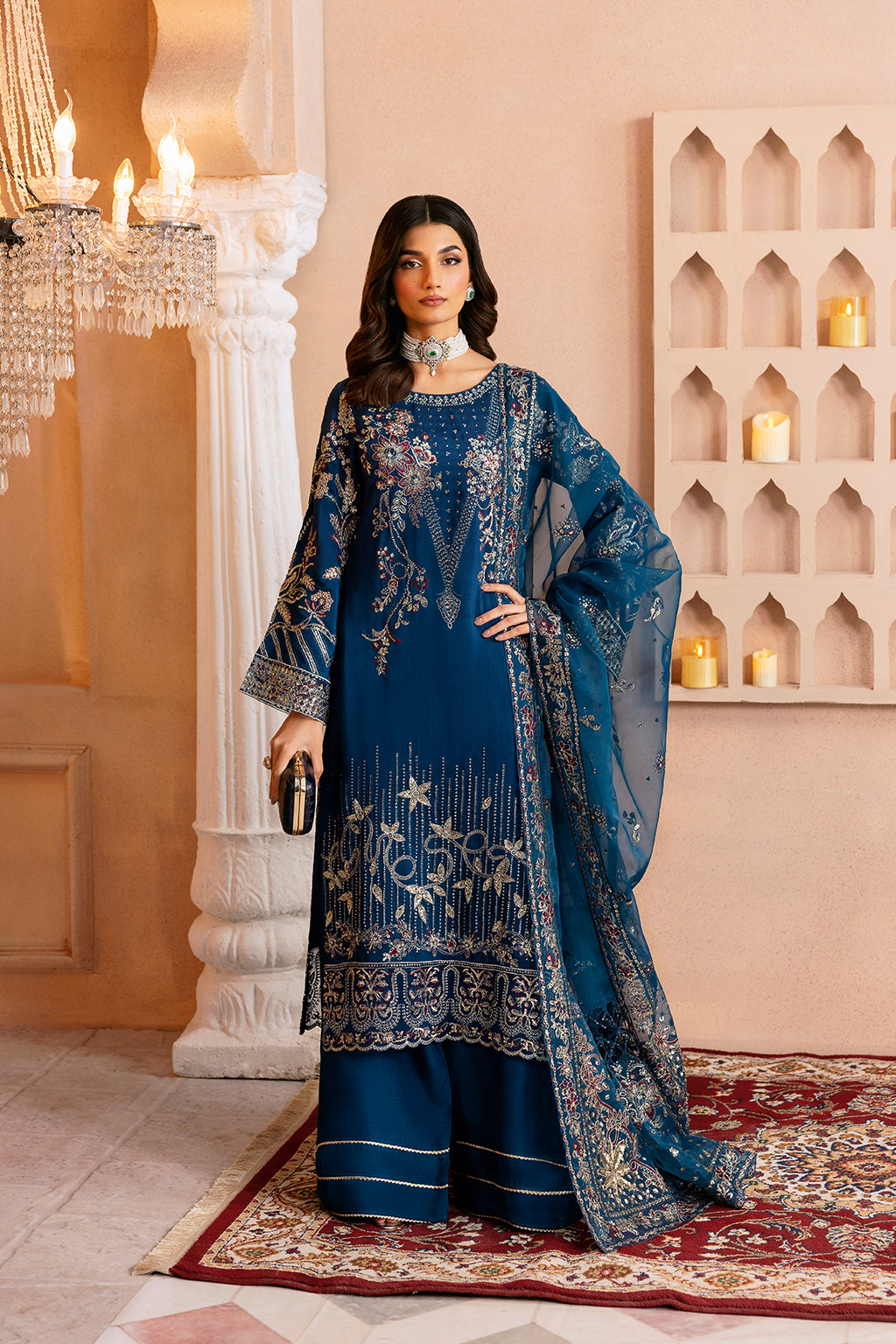 Ramsha | Shehnai Formals | SS-107 by Ramsha - Designer Dress - Type: Ladies Clothes - Available at Libayah - 100% Original