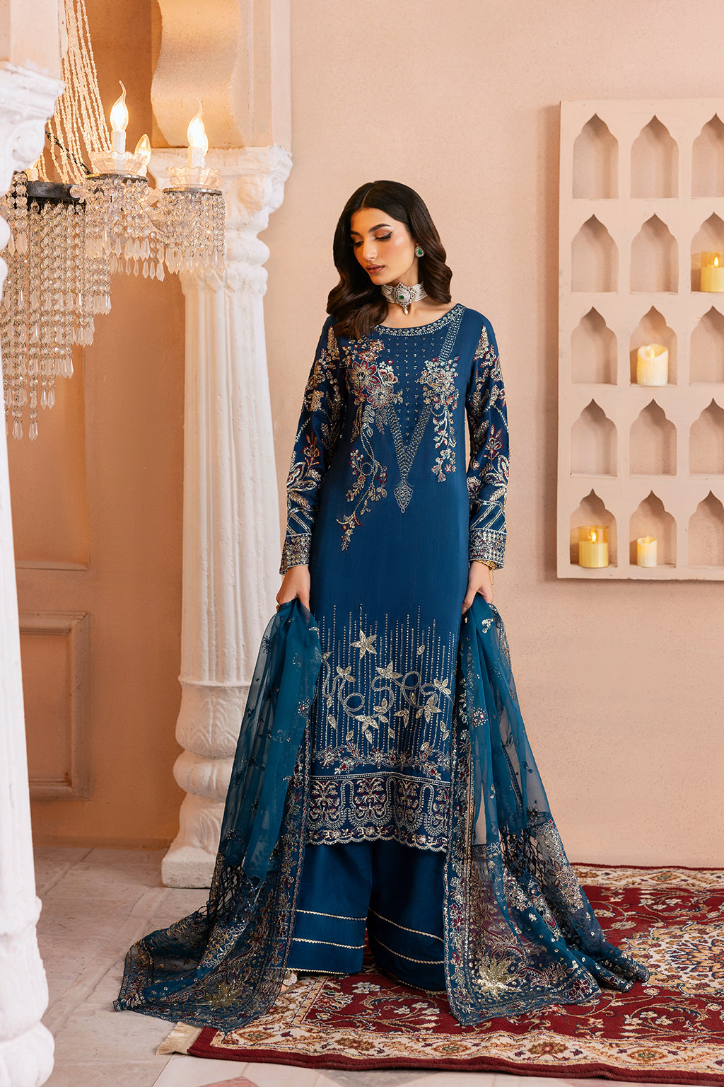 Ramsha | Shehnai Formals | SS-107 by Ramsha - Designer Dress - Type: Ladies Clothes - Available at Libayah - 100% Original