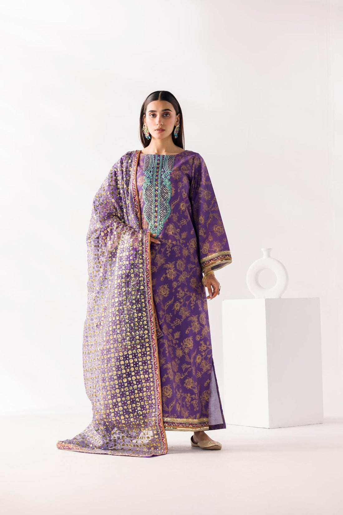 Taanabaana | Mem Saab Collection | M3238 by TaanaBaana - Designer Dress - Type: Ladies Clothes - Available at Libayah - 100% Original