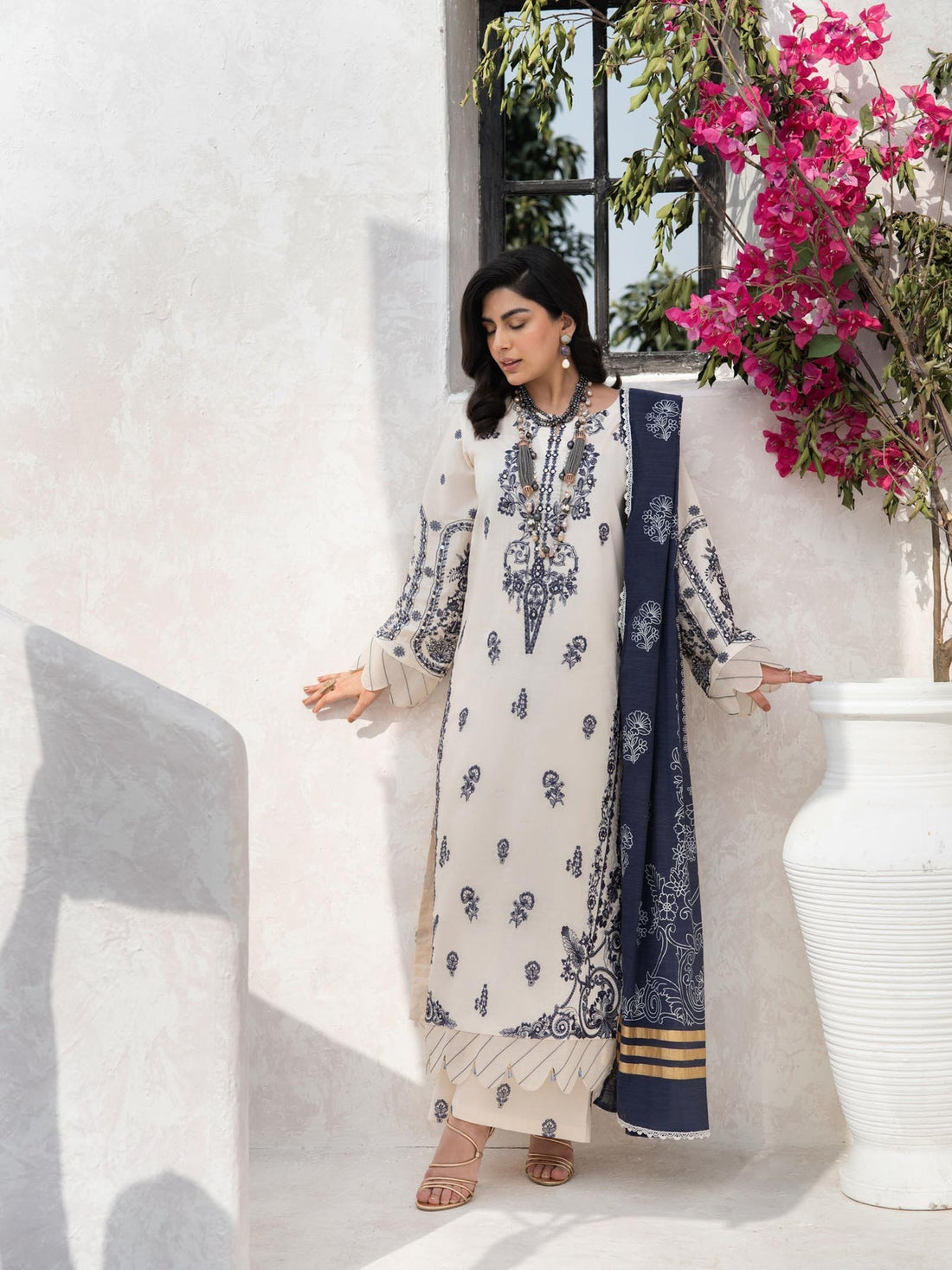 Taanabaana | Mem Saab Collection | M3250 by TaanaBaana - Designer Dress - Type: Ladies Clothes - Available at Libayah - 100% Original
