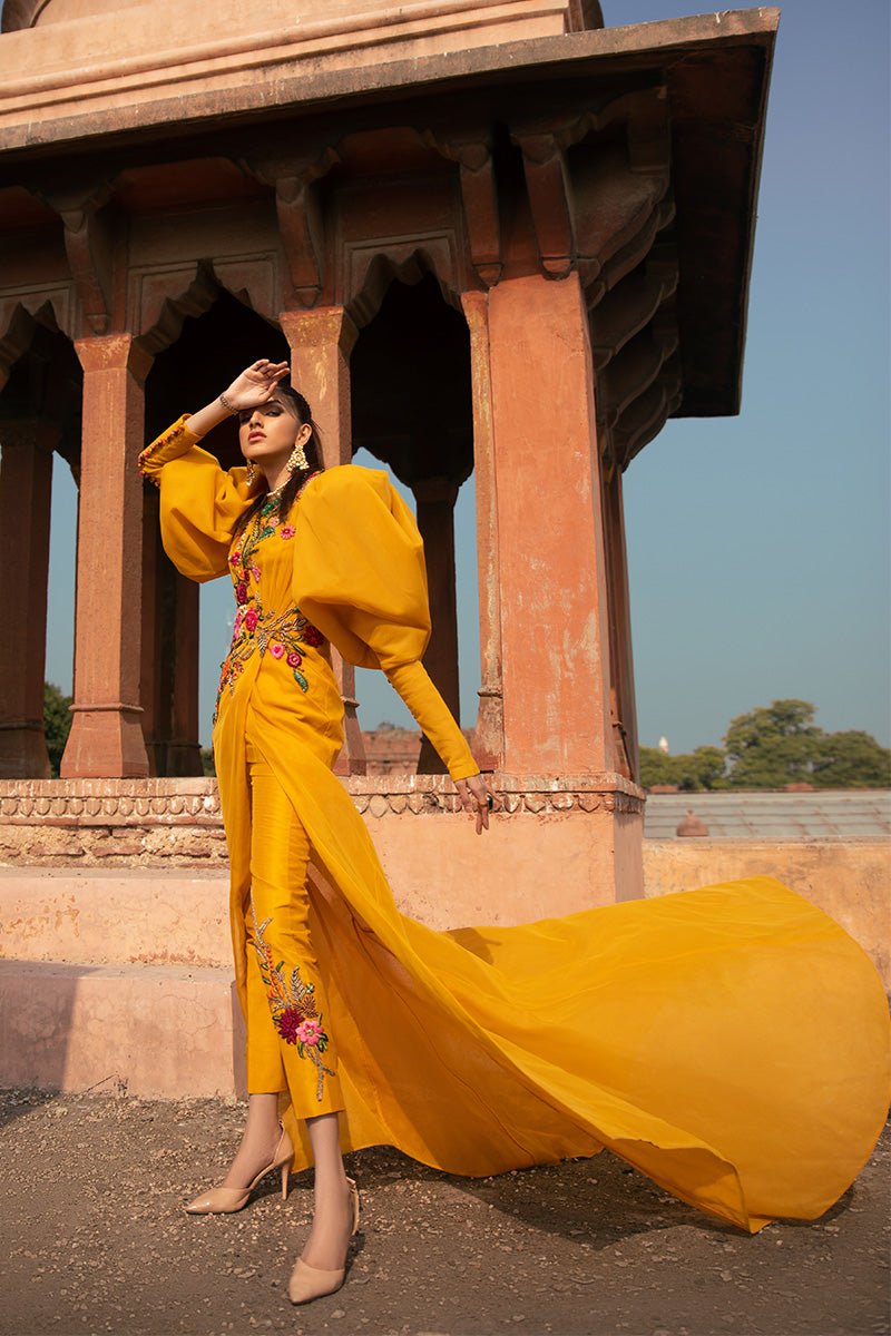 Fahad Hussayn | Formals 2024 | THOR by Fahad Hussayn - Designer Dress - Type: Ladies Clothes - Available at Libayah - 100% Original