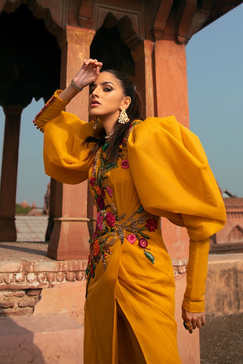 Fahad Hussayn | Formals 2024 | THOR by Fahad Hussayn - Designer Dress - Type: Ladies Clothes - Available at Libayah - 100% Original