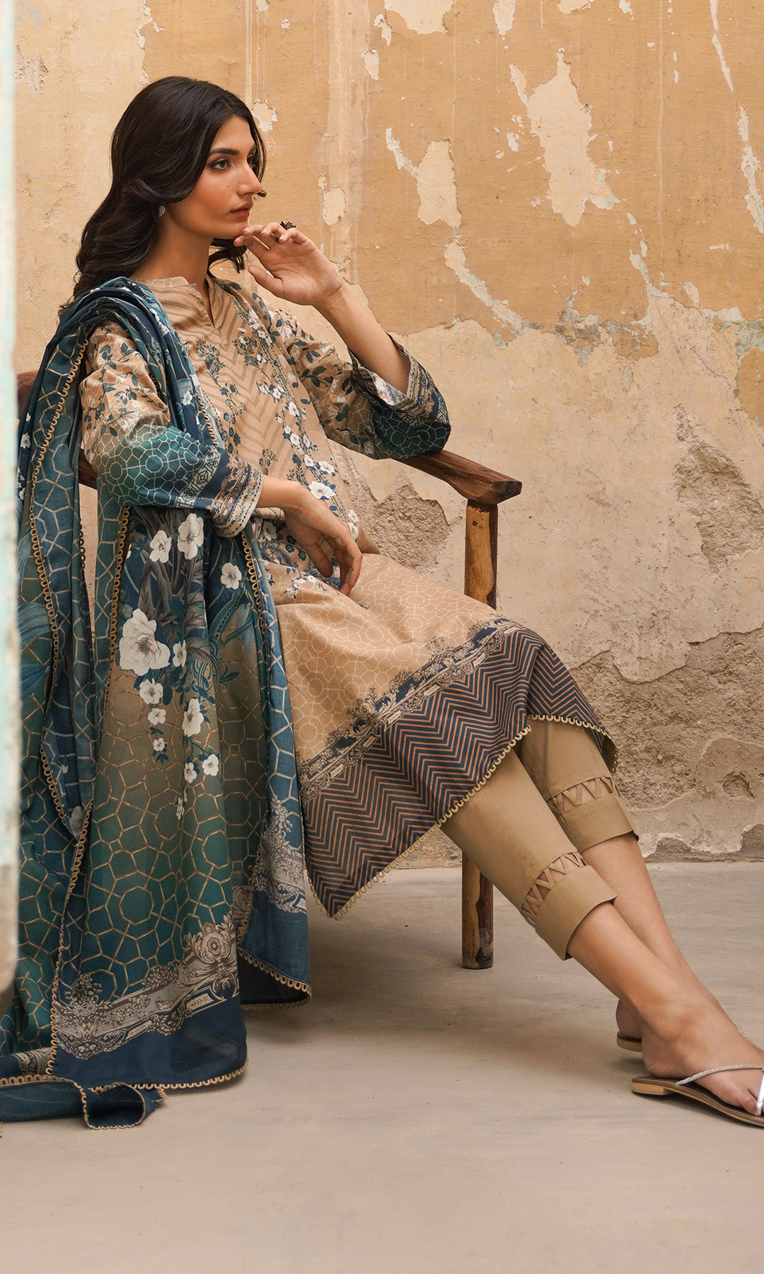 Sahar | Selene Vol 2 | Floralscape by Sahar - Designer Dress - Type: Ladies Clothes - Available at Libayah - 100% Original
