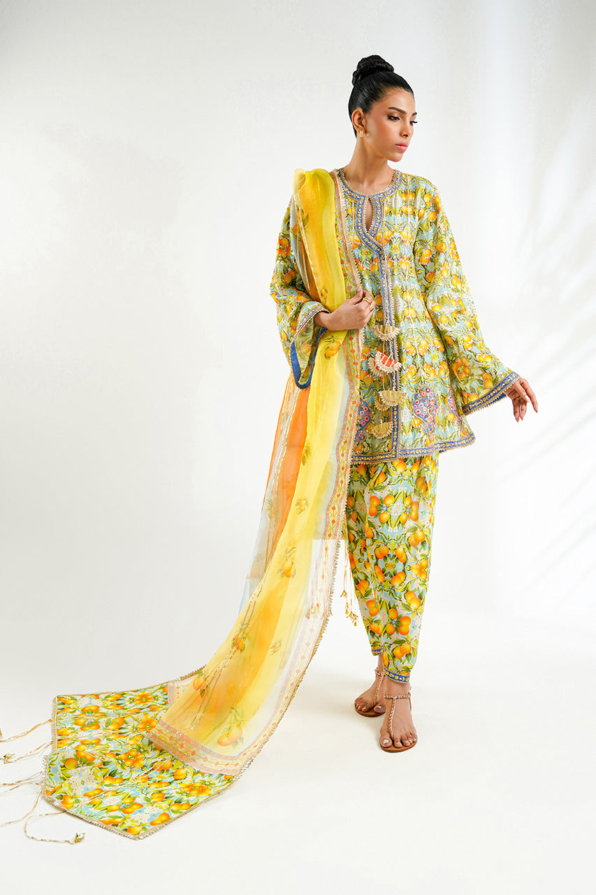 Sania Maskatiya | Inaya Formals | Syla by Sania Maskatiya - Designer Dress - Type: Ladies Clothes - Available at Libayah - 100% Original