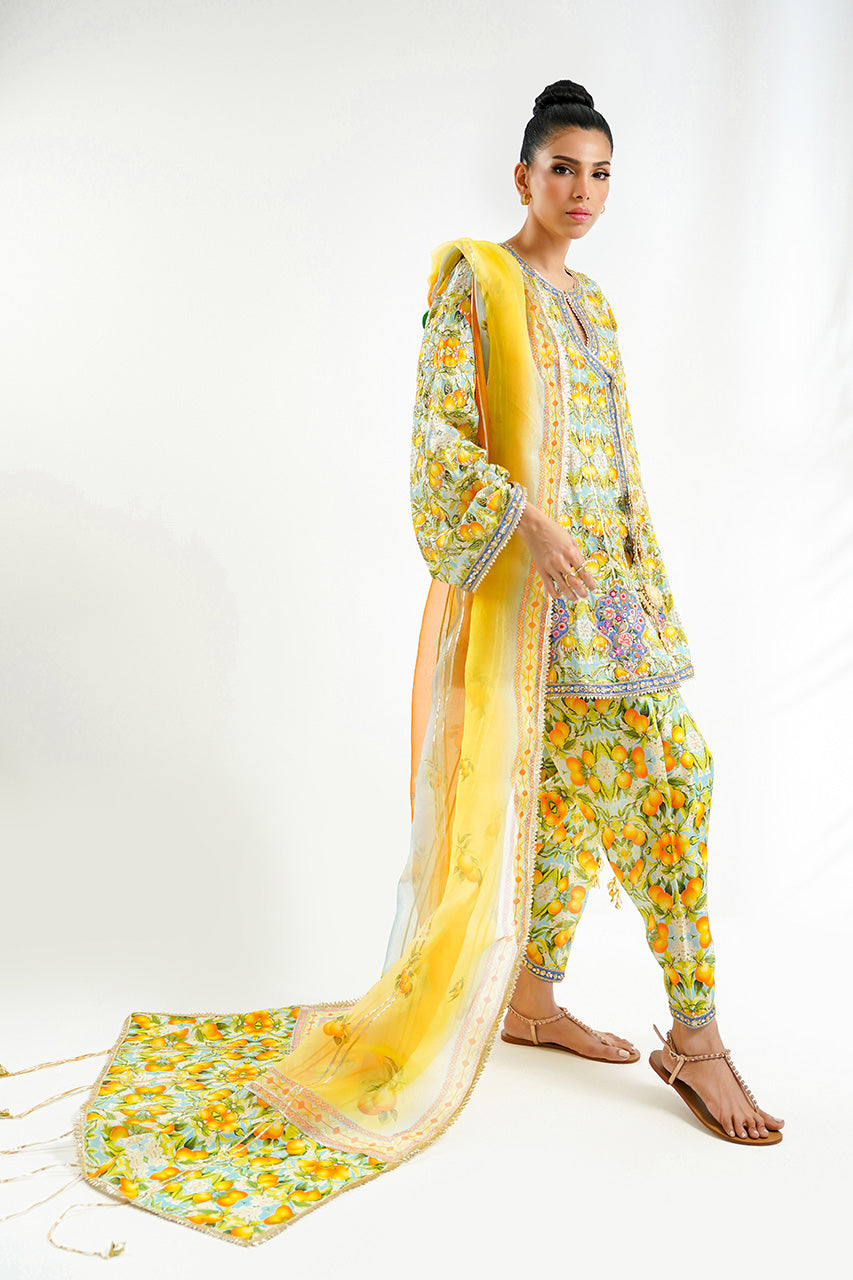 Sania Maskatiya | Inaya Formals | Syla by Sania Maskatiya - Designer Dress - Type: Ladies Clothes - Available at Libayah - 100% Original