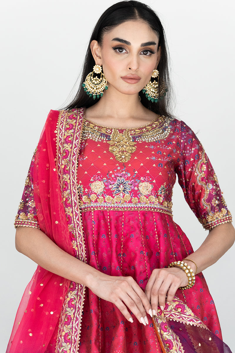 Mina Hassan | Formal Dholki Collection | Mehru by Mina Hassan - Designer Dress - Type: Ladies Clothes - Available at Libayah - 100% Original