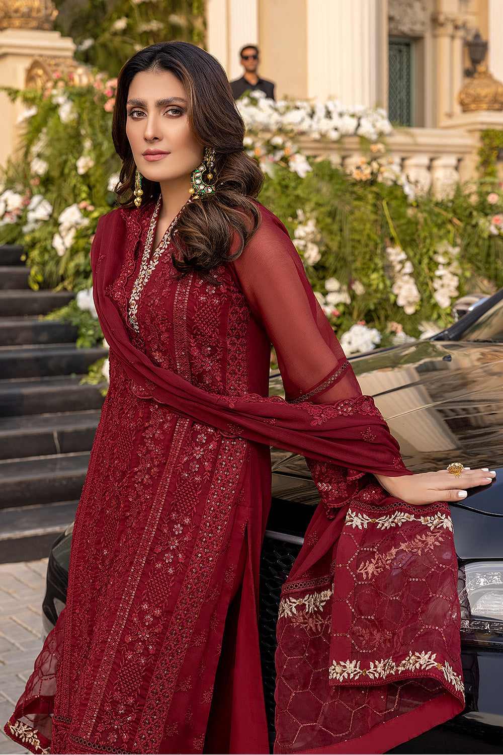 Azure | Luxe Formals | Vibrant Ruby by Azure - Designer Dress - Type: Ladies Clothes - Available at Libayah - 100% Original