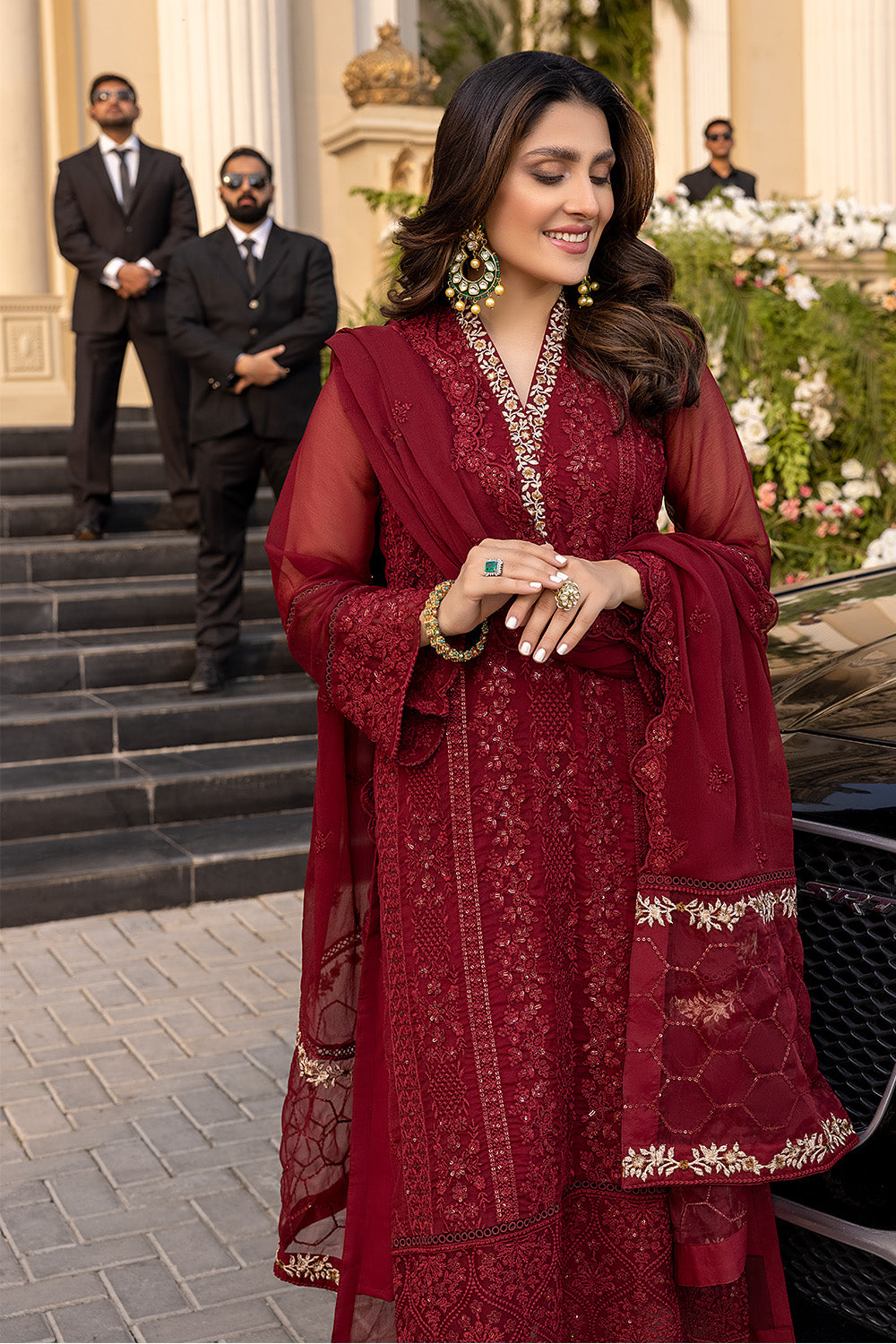 Azure | Luxe Formals | Vibrant Ruby by Azure - Designer Dress - Type: Ladies Clothes - Available at Libayah - 100% Original