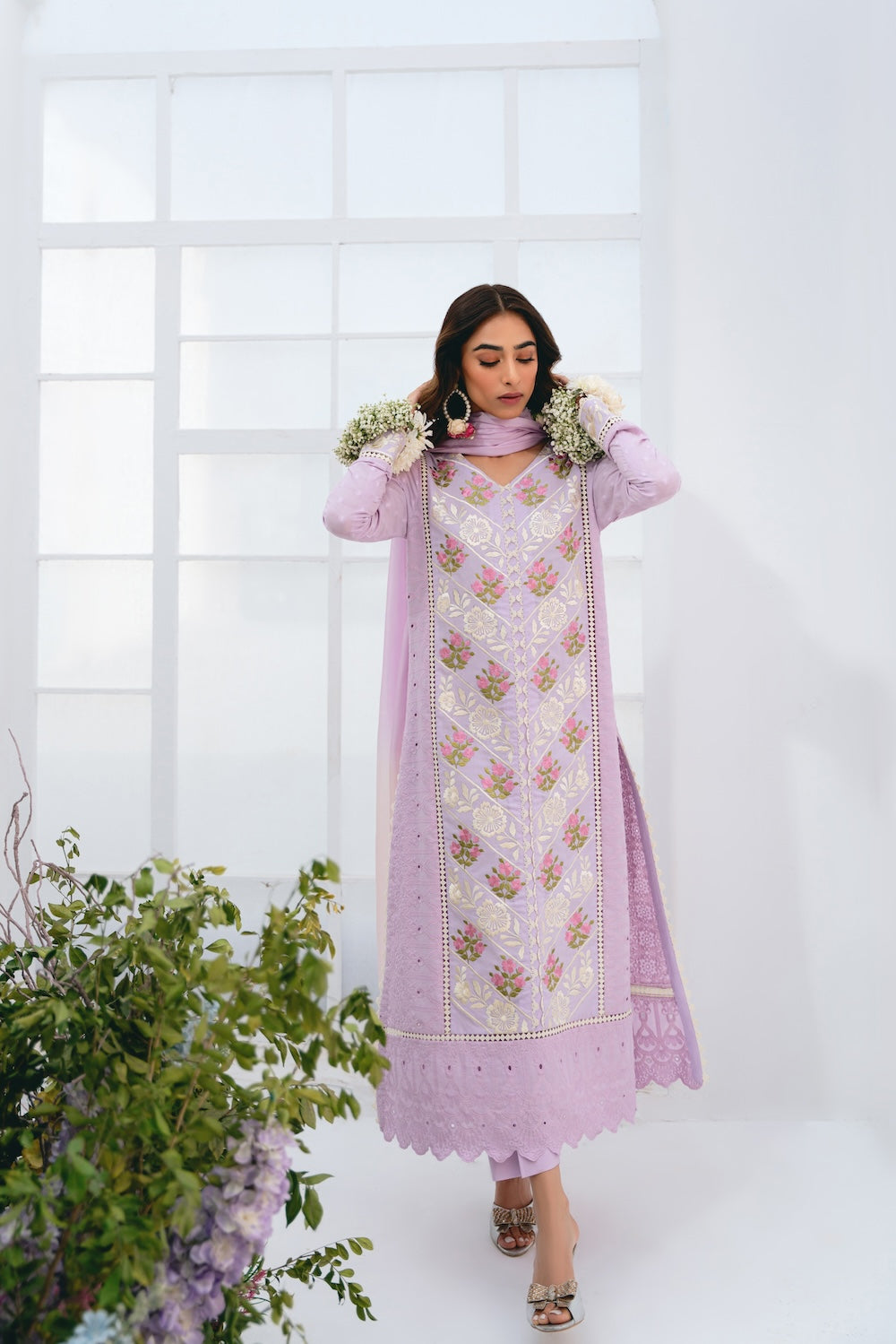 Vintage | Eid Edit 24 | Anamika by Vintage - Designer Dress - Type: Ladies Clothes - Available at Libayah - 100% Original