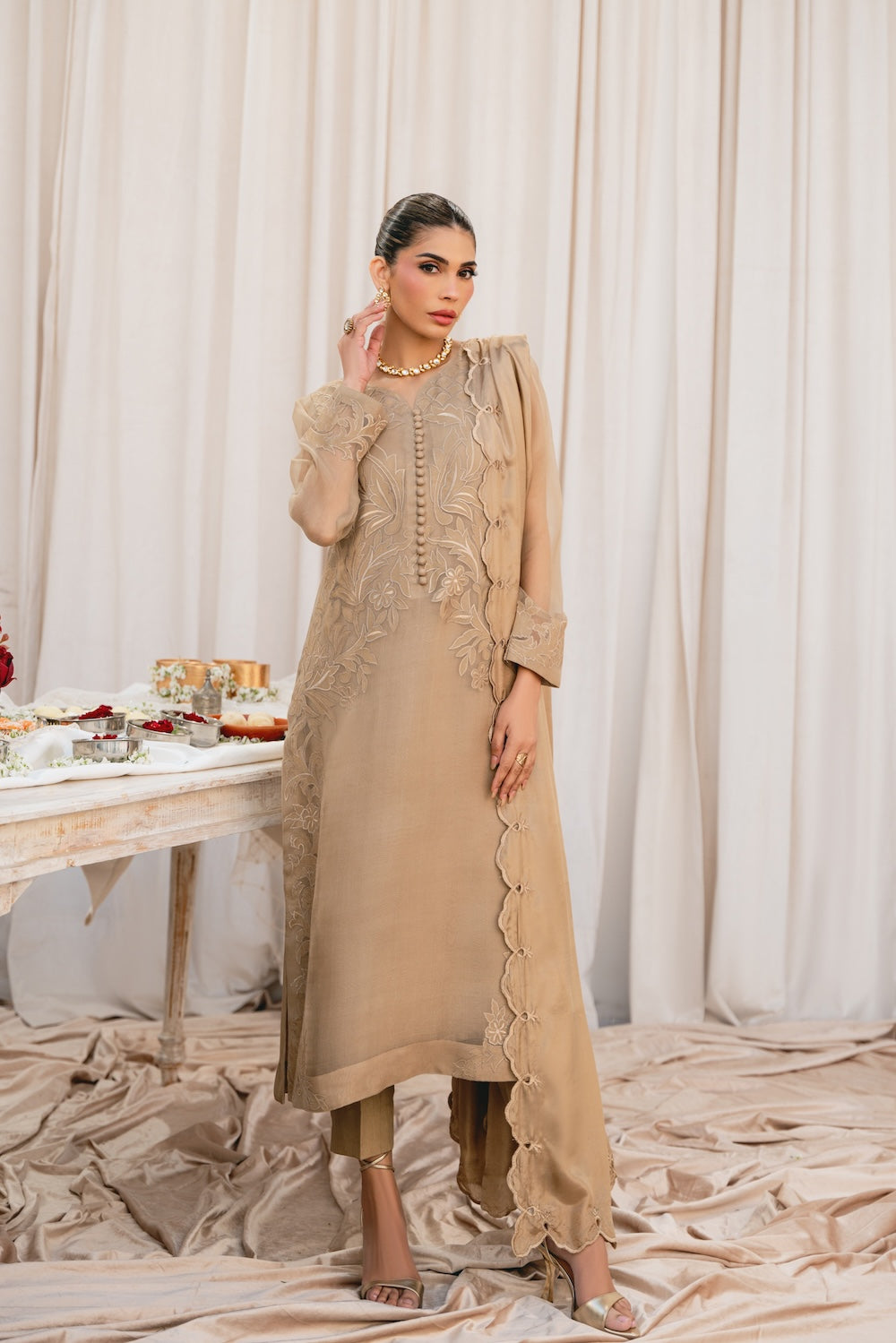 Vintage | Eid Edit 24 | Serinah by Vintage - Designer Dress - Type: Ladies Clothes - Available at Libayah - 100% Original
