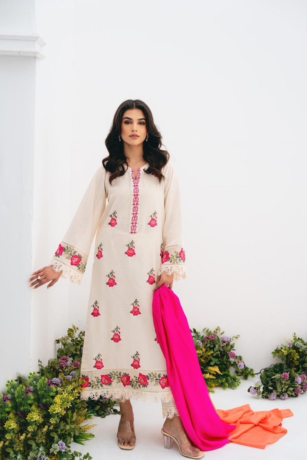 Vintage | Eid Edit 24 | Aiza by Vintage - Designer Dress - Type: Ladies Clothes - Available at Libayah - 100% Original