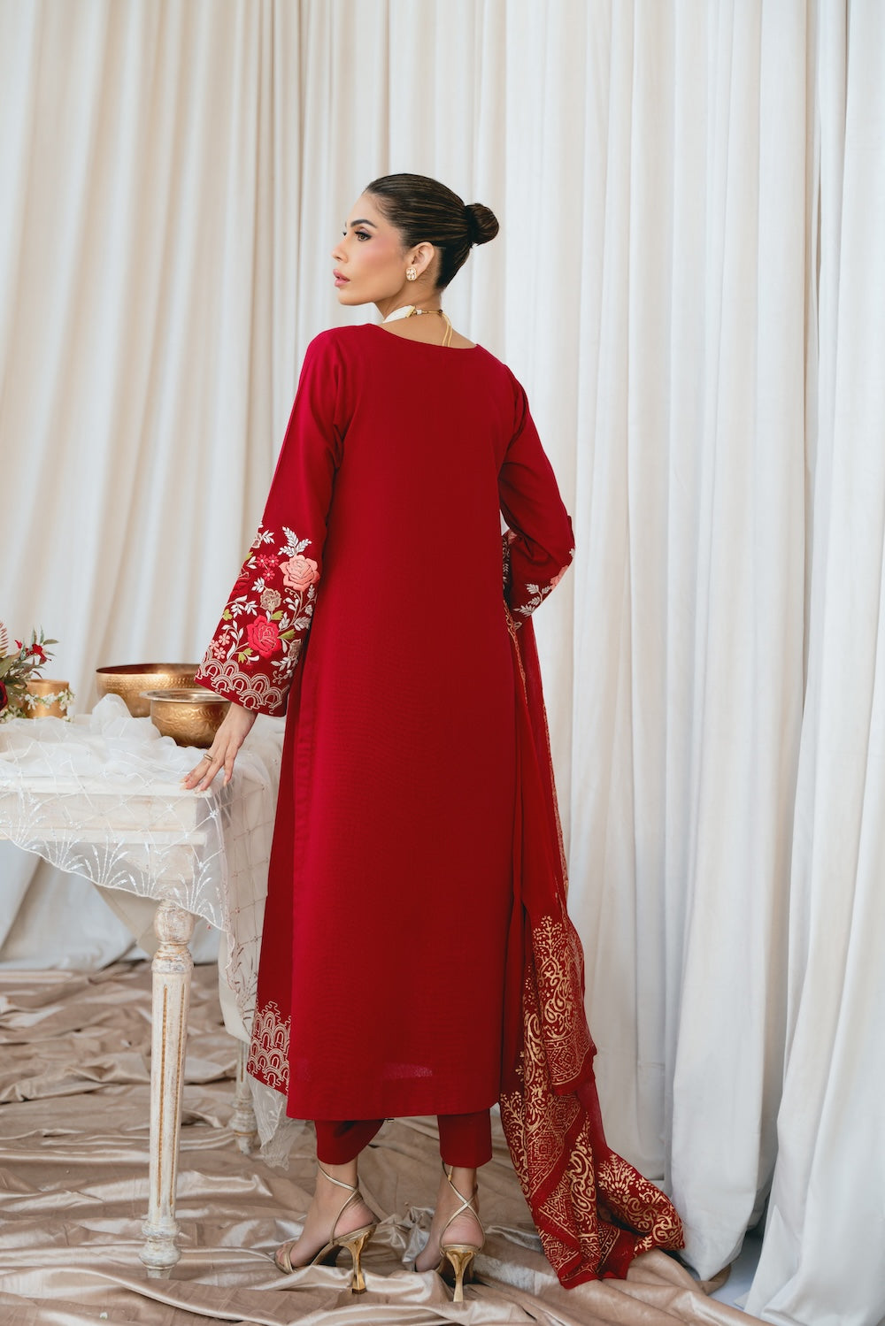 Vintage | Eid Edit 24 | Dilara by Vintage - Designer Dress - Type: Ladies Clothes - Available at Libayah - 100% Original