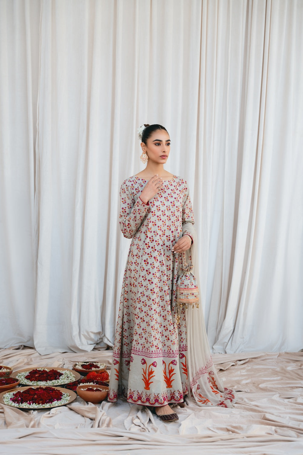 Vintage | Eid Edit 24 | Pernia by Vintage - Designer Dress - Type: Ladies Clothes - Available at Libayah - 100% Original