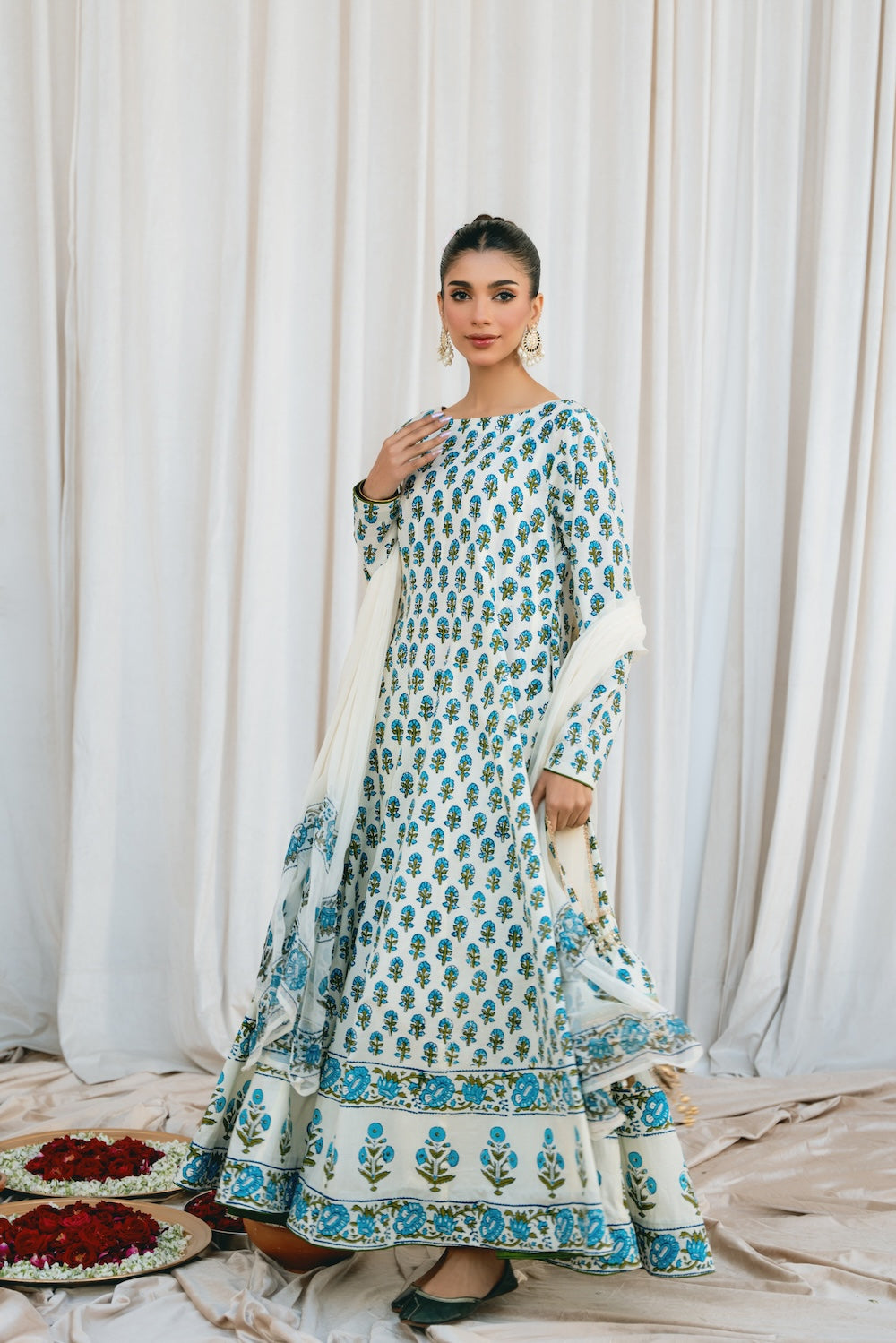 Vintage | Eid Edit 24 | Malaika by Vintage - Designer Dress - Type: Ladies Clothes - Available at Libayah - 100% Original