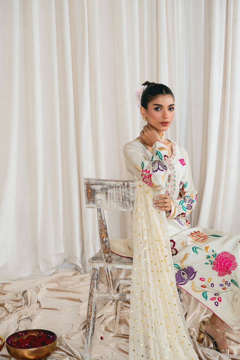 Vintage | Eid Edit 24 | Alisha by Vintage - Designer Dress - Type: Ladies Clothes - Available at Libayah - 100% Original