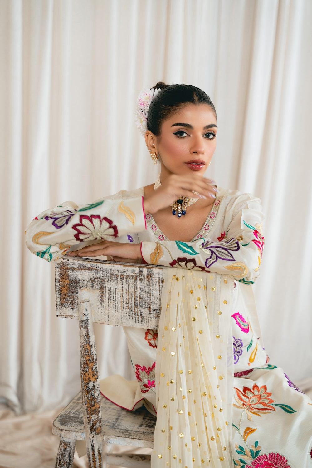 Vintage | Eid Edit 24 | Alisha by Vintage - Designer Dress - Type: Ladies Clothes - Available at Libayah - 100% Original