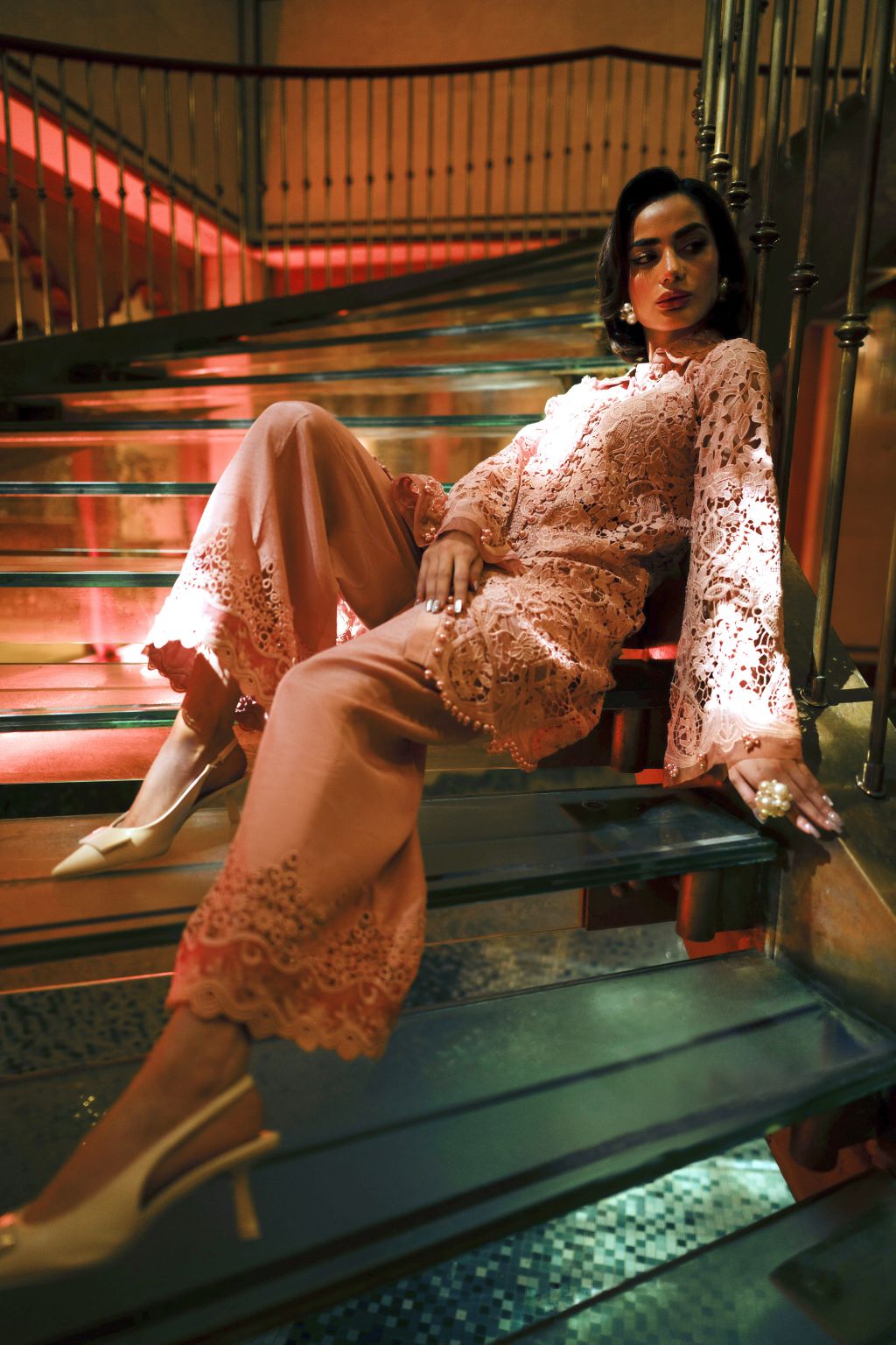 AJR Couture | Cutwork Edit 24 | VIRAH by AJR Couture - Designer Dress - Type: Ladies Clothes - Available at Libayah - 100% Original