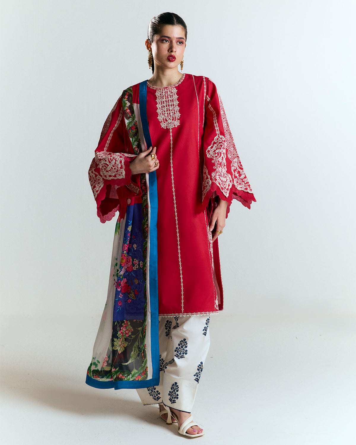 Jugnu | SS 25 | Ahiti by JU - Designer Dress - Type: Ladies Clothes - Available at Libayah - 100% Original