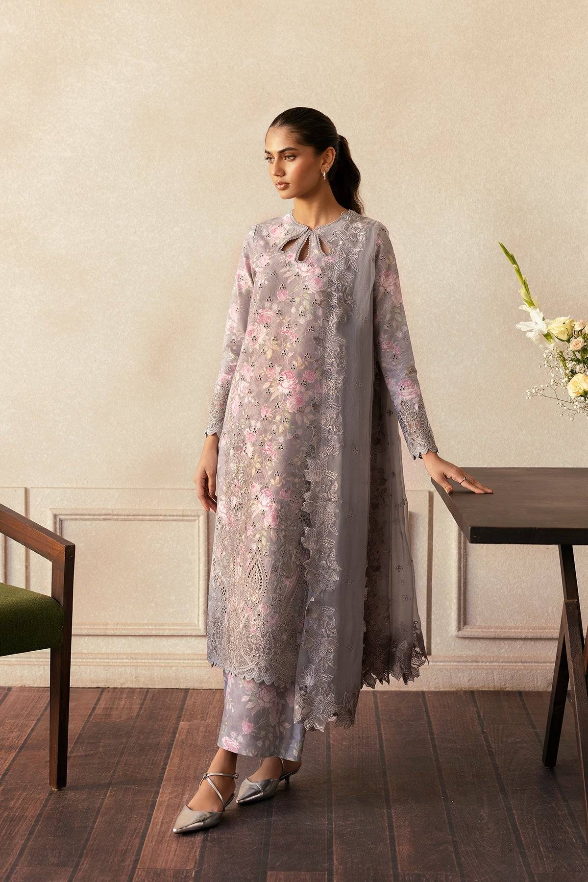 Afrozeh | Day Break | Wind Brushed by Afrozeh - Designer Dress  - Type : Ladies Clothes - Available at Libayah - 100% Original 