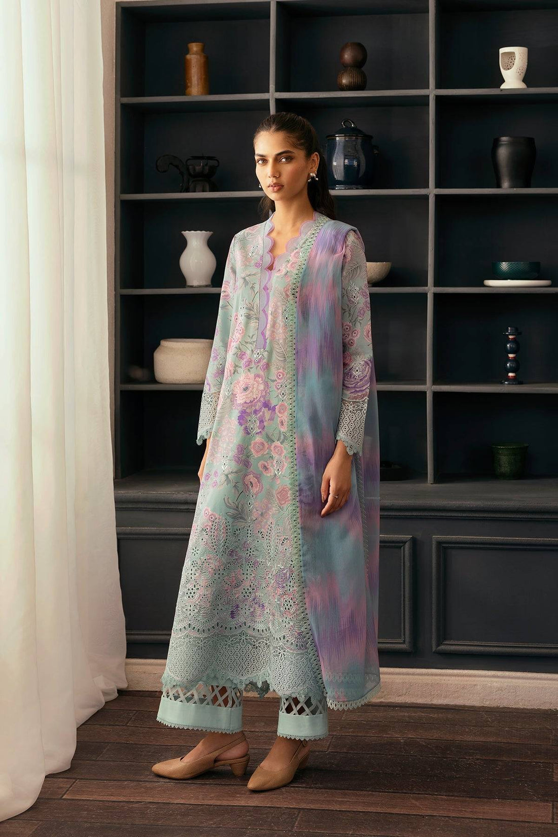 Afrozeh | Day Break | Light Drenched by Afrozeh - Designer Dress  - Type : Ladies Clothes - Available at Libayah - 100% Original 