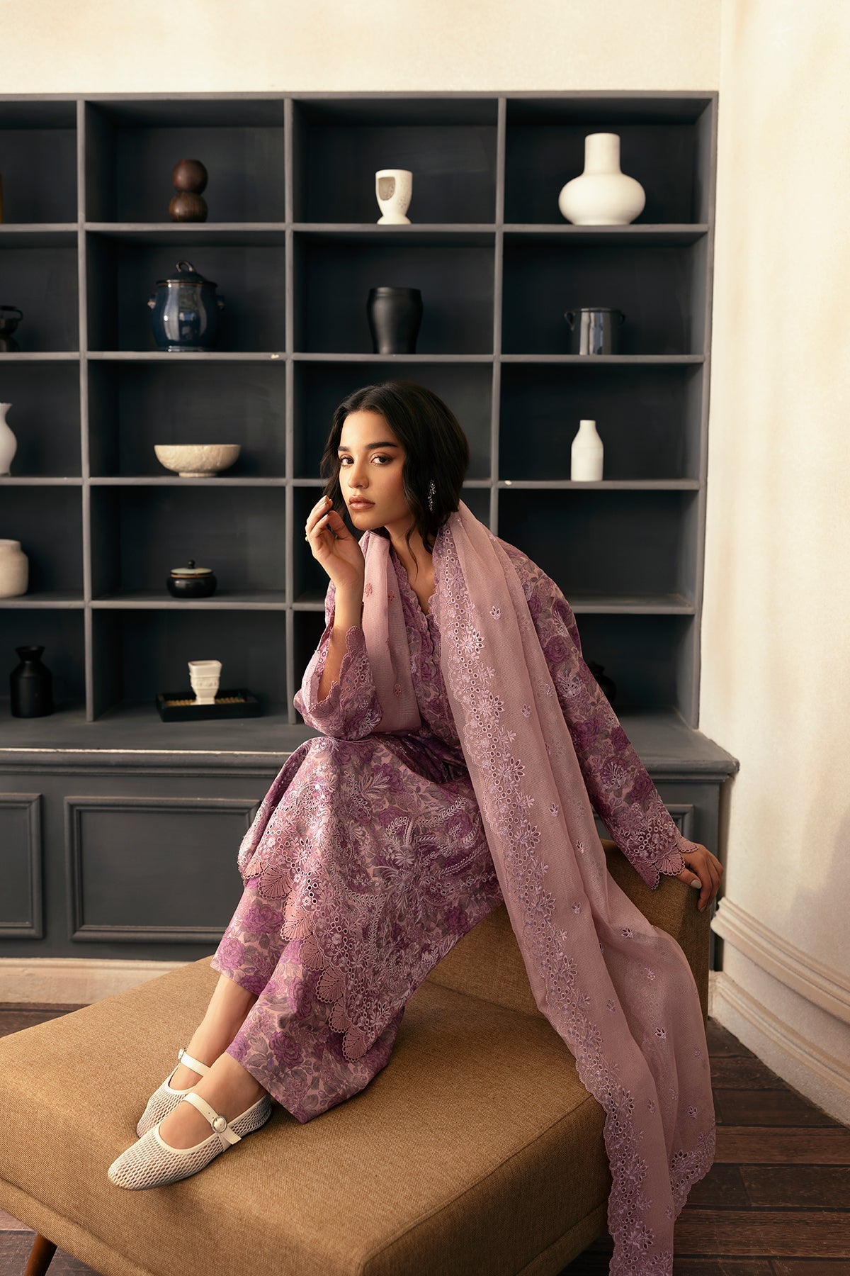 Afrozeh | Day Break | Rain Warmed by Afrozeh - Designer Dress - Type: Ladies Clothes - Available at Libayah - 100% Original