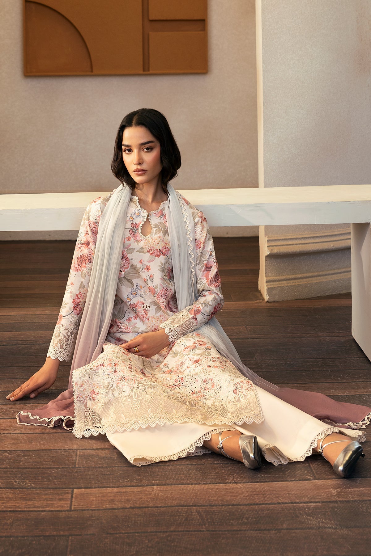 Afrozeh | Day Break | Horizon Faded by Afrozeh - Designer Dress - Type: Ladies Clothes - Available at Libayah - 100% Original