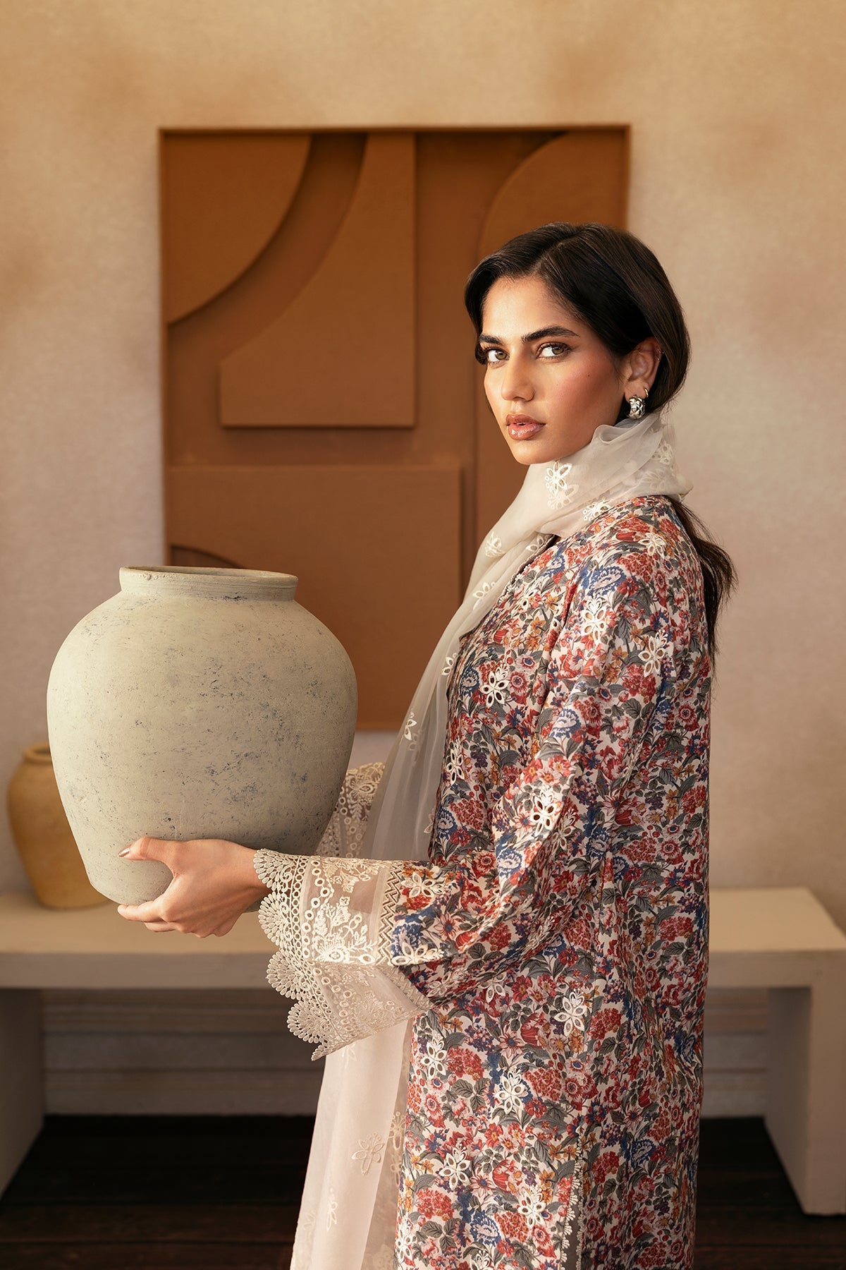 Afrozeh | Day Break | Sun Spun by Afrozeh - Designer Dress - Type: Ladies Clothes - Available at Libayah - 100% Original