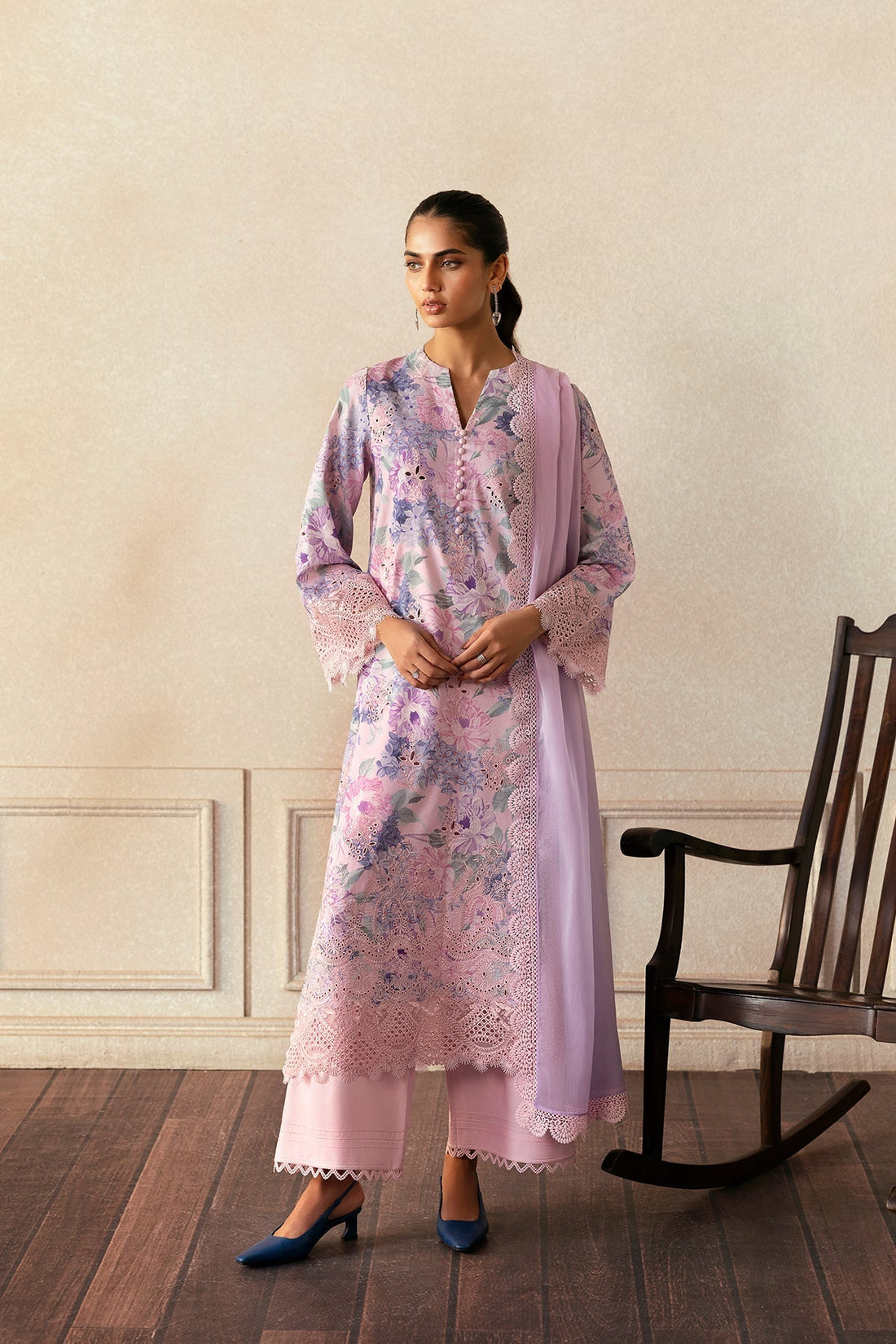 Afrozeh | Day Break | Cloud Kissed by Afrozeh - Designer Dress - Type: Ladies Clothes - Available at Libayah - 100% Original