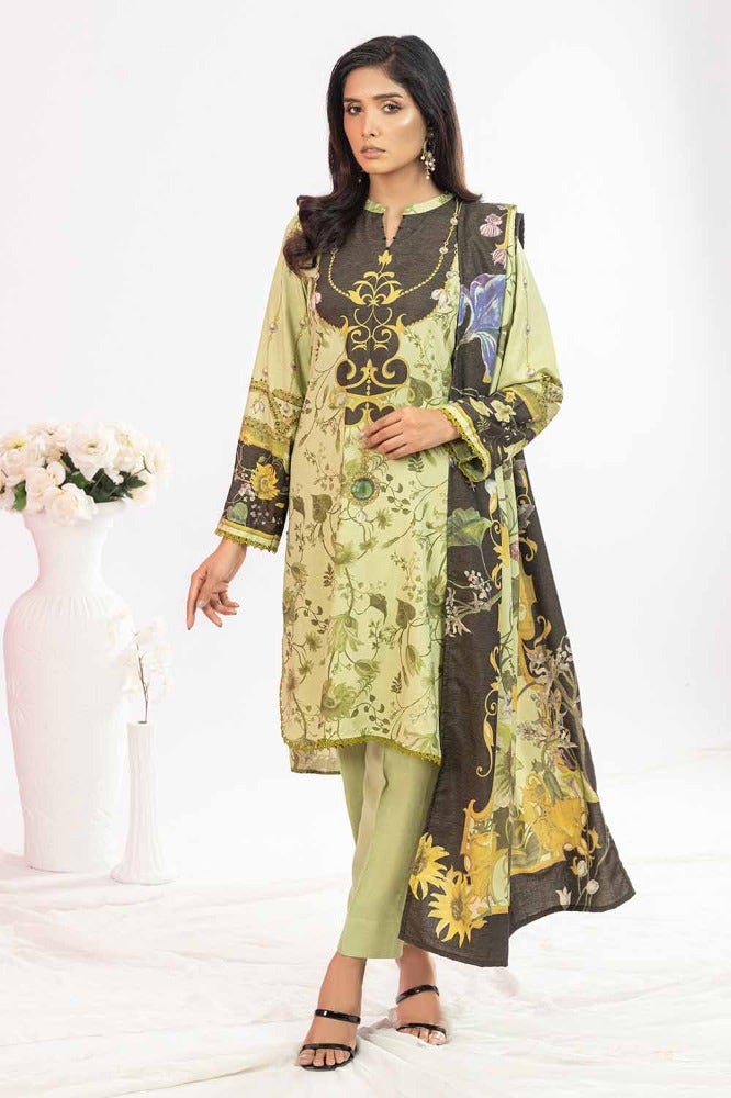 Gul Ahmed | Winter Collection 24 | Suit WNS-32269 B by Gul Ahmed - Designer Dress - Type: Ladies Clothes - Available at Libayah - 100% Original