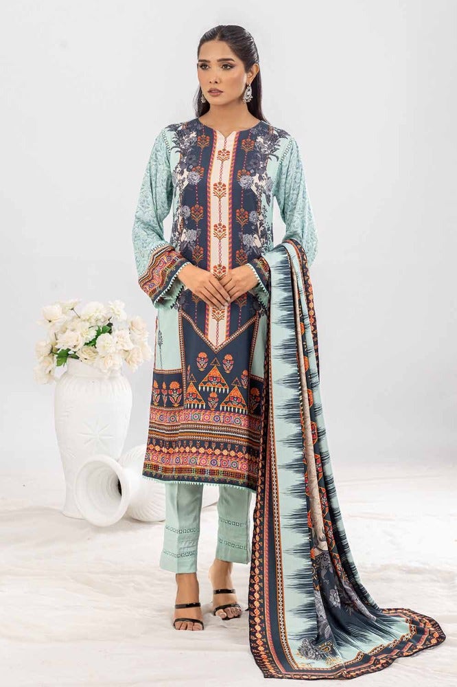 Gul Ahmed | Winter Collection 24 | Suit WNS-32209 B by Gul Ahmed - Designer Dress - Type: Ladies Clothes - Available at Libayah - 100% Original
