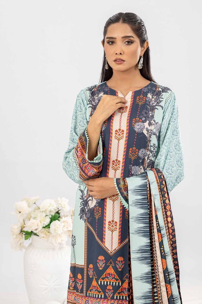 Gul Ahmed | Winter Collection 24 | Suit WNS-32209 B by Gul Ahmed - Designer Dress - Type: Ladies Clothes - Available at Libayah - 100% Original