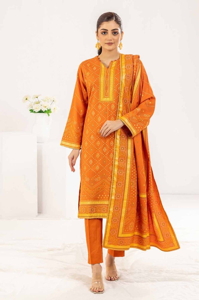 Gul Ahmed | Winter Collection 24 | Suit WNS-32334 B by Gul Ahmed - Designer Dress - Type: Ladies Clothes - Available at Libayah - 100% Original