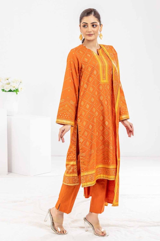Gul Ahmed | Winter Collection 24 | Suit WNS-32334 B by Gul Ahmed - Designer Dress - Type: Ladies Clothes - Available at Libayah - 100% Original