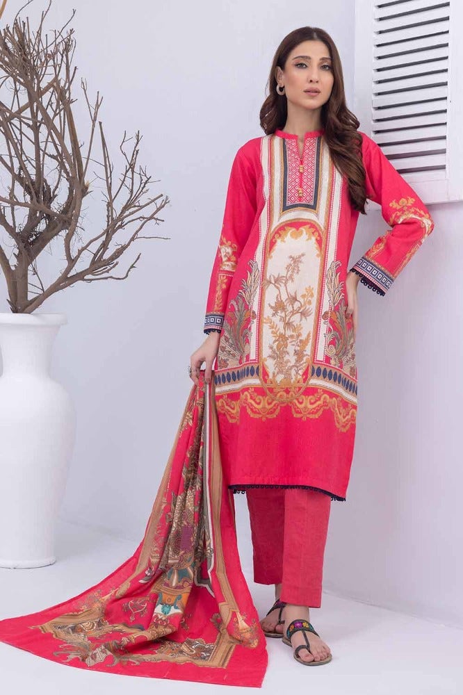 Gul Ahmed | Winter Collection 24 | Suit WNS-32233 A by Gul Ahmed - Designer Dress - Type: Ladies Clothes - Available at Libayah - 100% Original