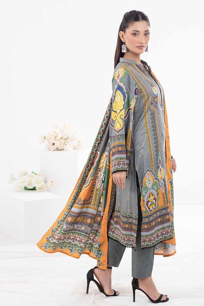 Gul Ahmed | Winter Collection 24 | Suit WNS-32297 B by Gul Ahmed - Designer Dress - Type: Ladies Clothes - Available at Libayah - 100% Original