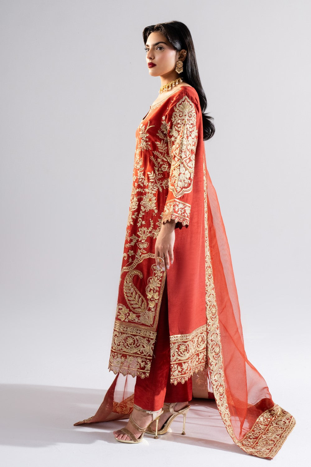 Maryum N Maria | Luna Formals | ZAHARI by Maryum N Maria - Designer Dress - Type: Ladies Clothes - Available at Libayah - 100% Original