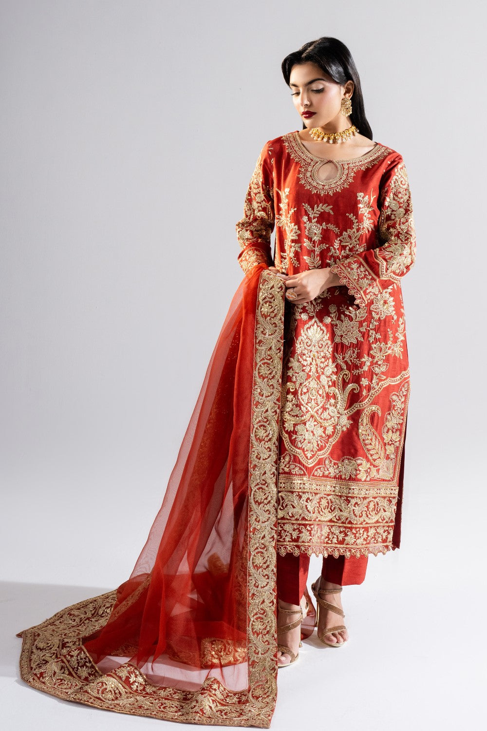 Maryum N Maria | Luna Formals | ZAHARI by Maryum N Maria - Designer Dress - Type: Ladies Clothes - Available at Libayah - 100% Original